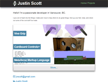 Tablet Screenshot of jvscott.net